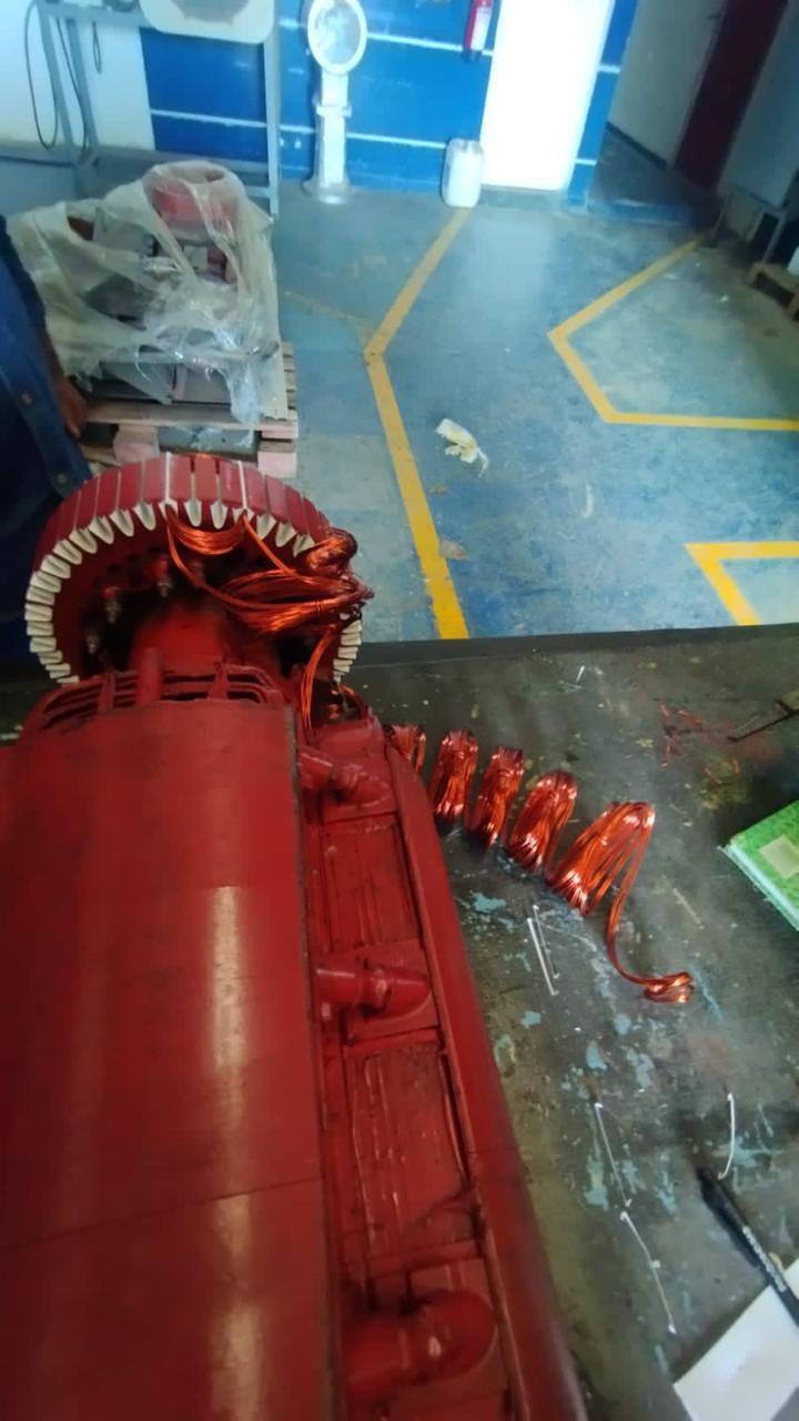 Rebobinado Generador